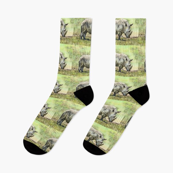 Item preview, Rhino in the Field designed and sold by ReneeKennedy.