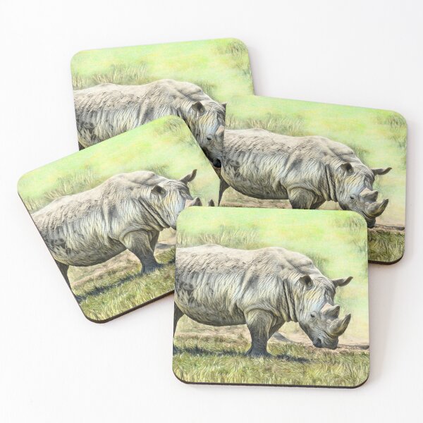 Item preview, Rhino in the Field designed and sold by ReneeKennedy.