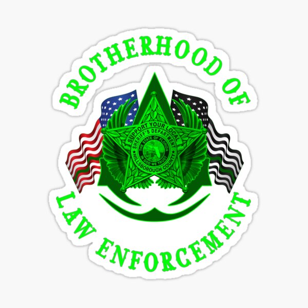 Hillsborough County Law Enforcement Stickers | Redbubble