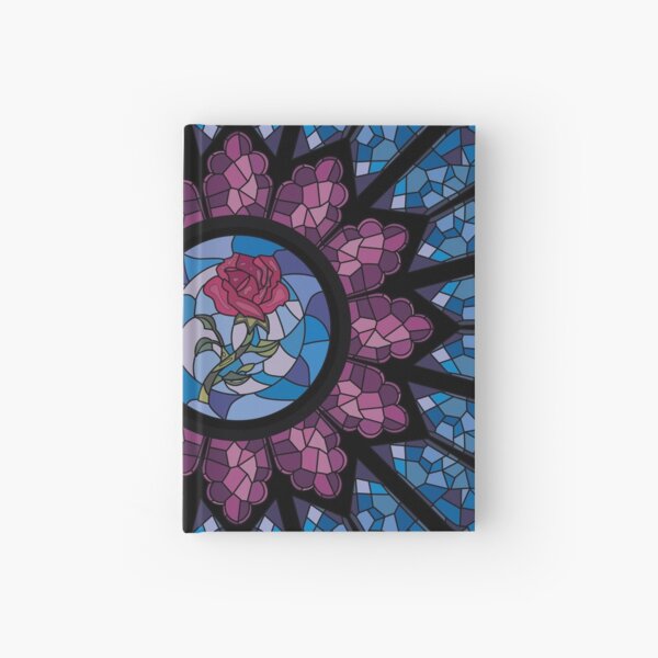 Vitrail Rose Carnet cartonné