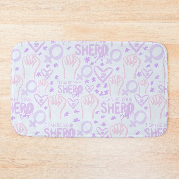 Item preview, I can be your shero, baby pattern-white designed and sold by SturgesC.