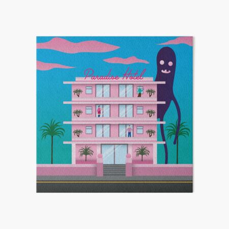 Monsters In Paradise 2 Art Board Print