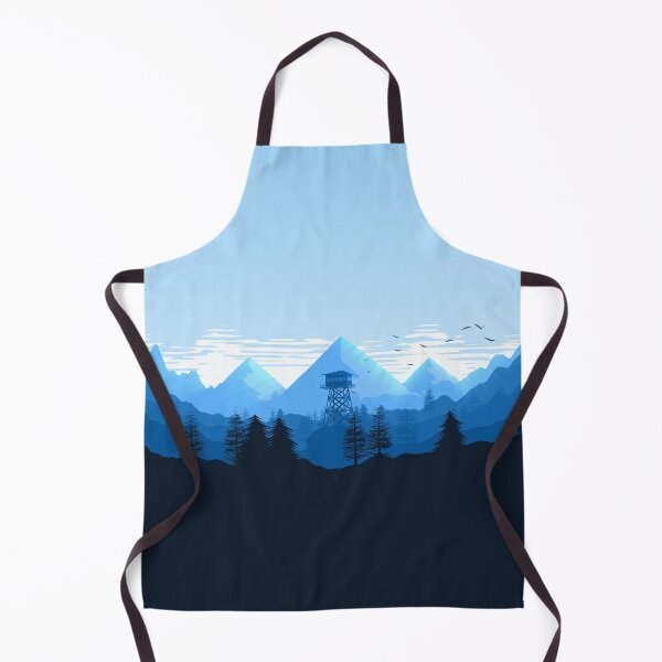 Item preview, Firewatch Park Mountain Forest Vista - Winter Sunrise ⭐ designed and sold by Wizzles Emporium.