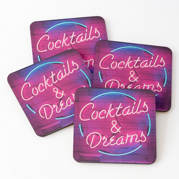 Item preview, cocktails and dreams designed and sold by Kaitlyn Tanner.