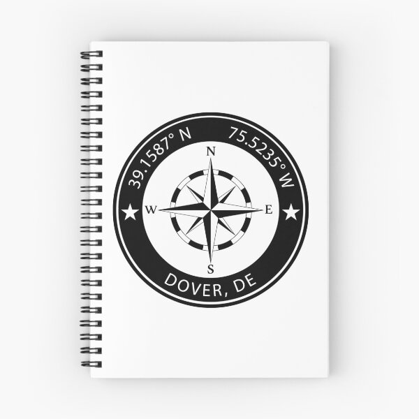 Item preview, Dover, Delaware Geographical Coordinates designed and sold by TeeOhGraphics.