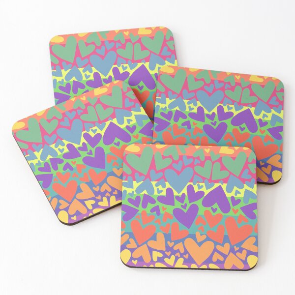 Item preview, Colorful heart explosion designed and sold by digikim.