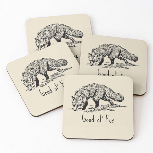 Item preview, Good ol' Fox Drawing - Black designed and sold by SeaStories88.