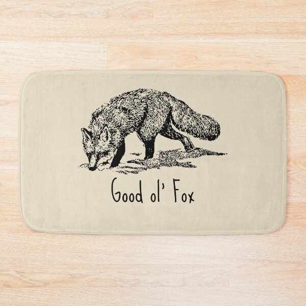 Item preview, Good ol' Fox Drawing - Black designed and sold by SeaStories88.