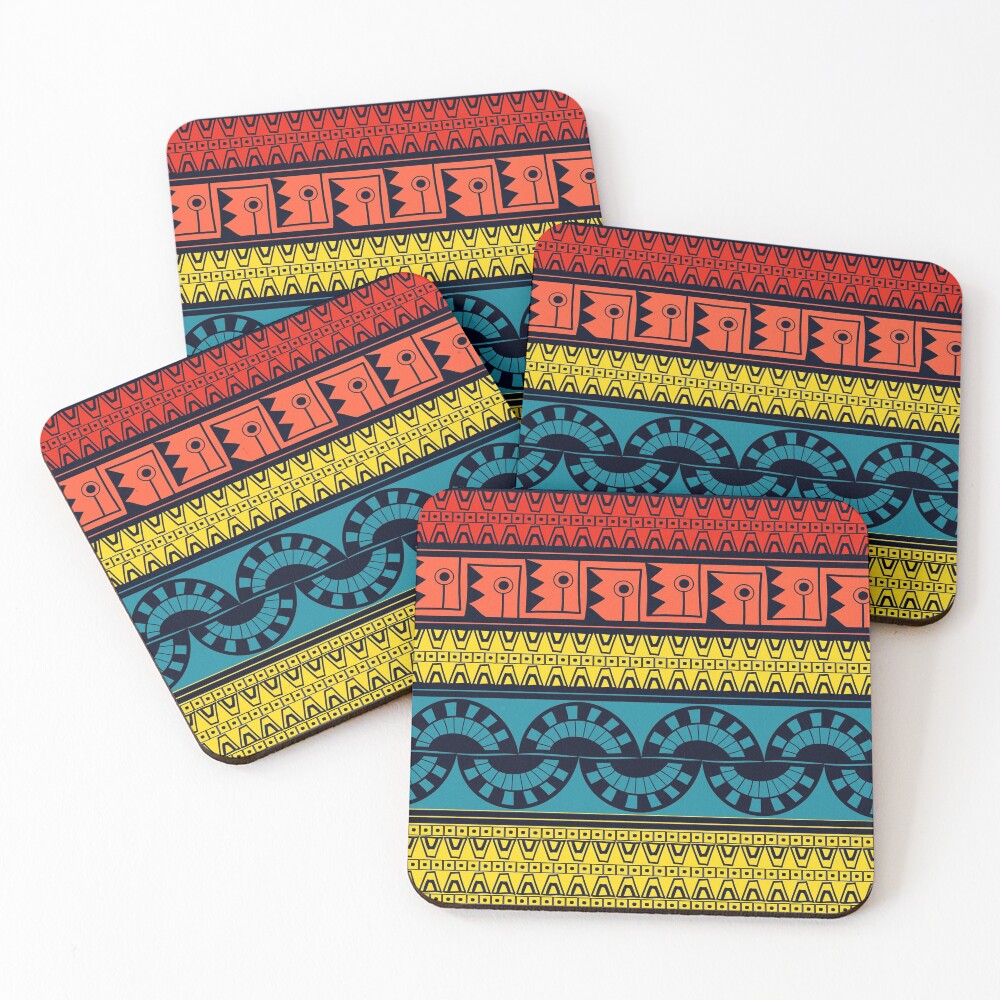 Item preview, Coasters (Set of 4) designed and sold by ewoio.