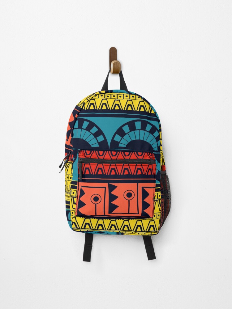 Thumbnail 1 of 3, Backpack, Azulejo pattern designed and sold by ewoio.