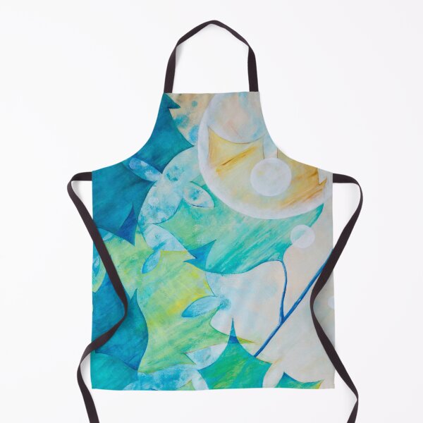 Item preview, abstract painting sunlight through leaves designed and sold by bravescribbler.