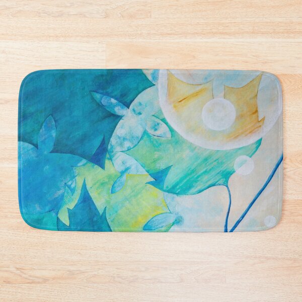 Item preview, abstract painting sunlight through leaves designed and sold by bravescribbler.