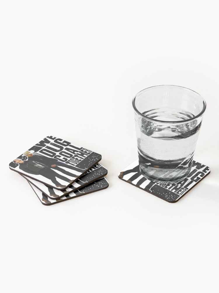 Alternate view of we dug coal together Coasters (Set of 4)