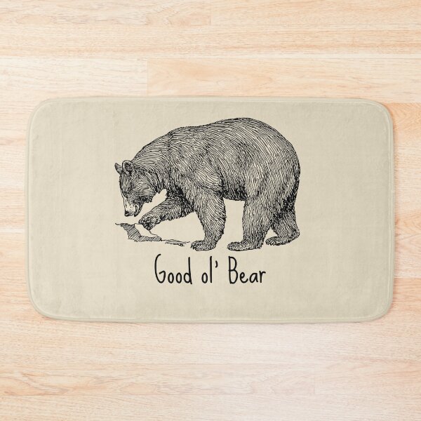 Item preview, Good ol' Bear Drawing - Black designed and sold by SeaStories88.