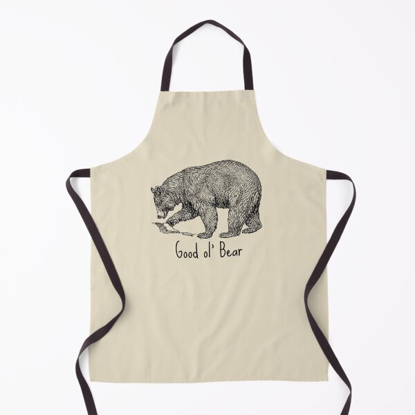 Item preview, Good ol' Bear Drawing - Black designed and sold by SeaStories88.