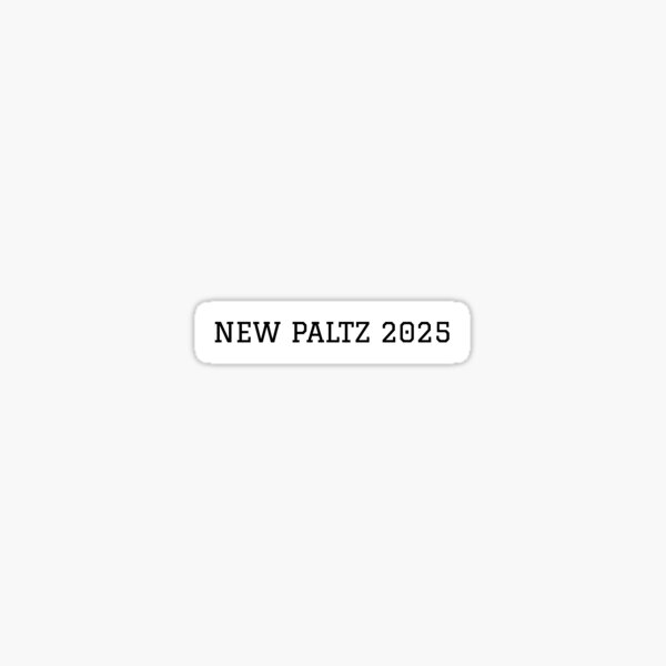 "New Paltz Class of 2025" Sticker for Sale by collegespirits Redbubble