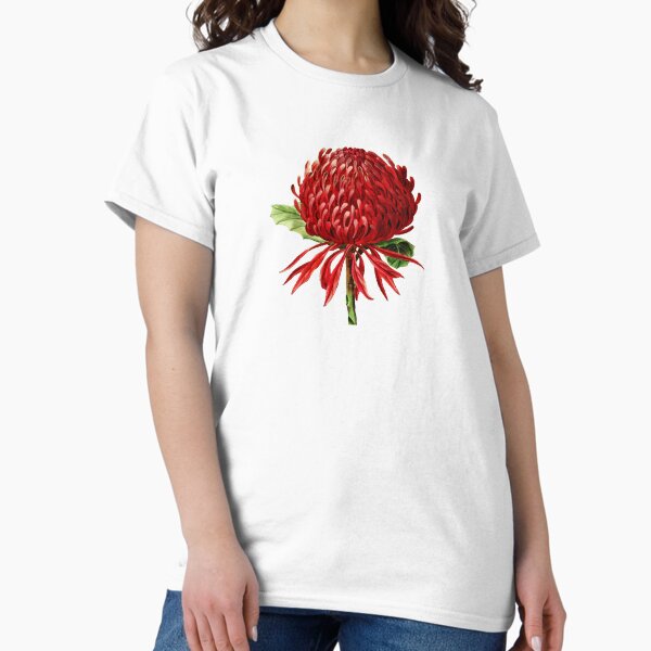 Item preview, Vintage Waratah Illustration designed and sold by karwilbedesigns.
