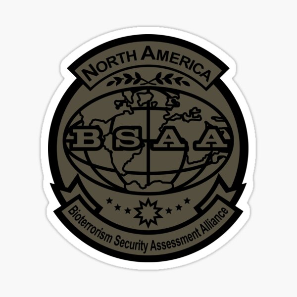 RESIDENT EVIL Bioterrorism Security Assessment Alliance BSAA Far East Insignia 