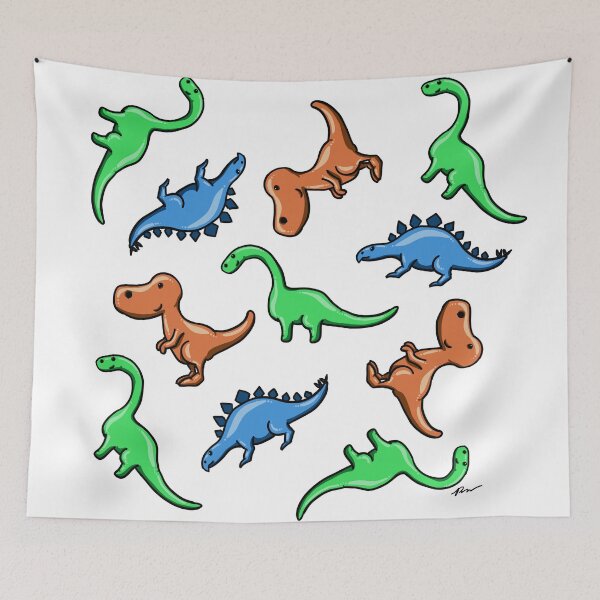 Item preview, Dinos designed and sold by RachelRabbbit.