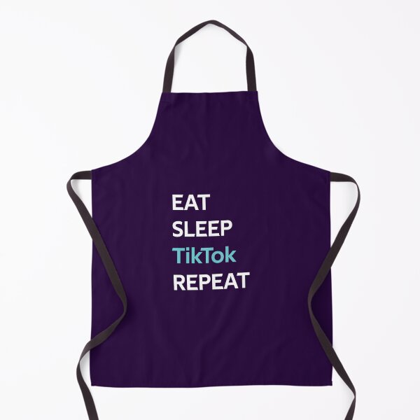 Item preview, Eat Sleep TikTok Repeat designed and sold by CatArtStore.