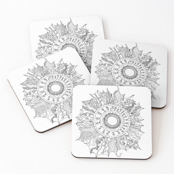 Item preview, "vuelve a mi."-
Diseño original de mandala designed and sold by TangledNonsense.