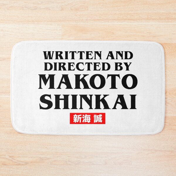 Item preview, Written and Directed by Makoto Shinkai designed and sold by loserfans.