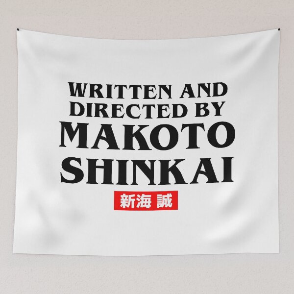 Item preview, Written and Directed by Makoto Shinkai designed and sold by loserfans.