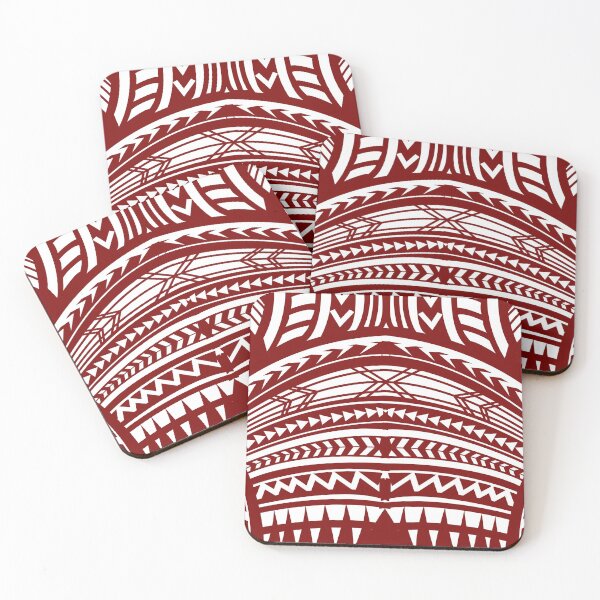 Item preview, red tribal  designed and sold by ARTSHACKPRINTS.