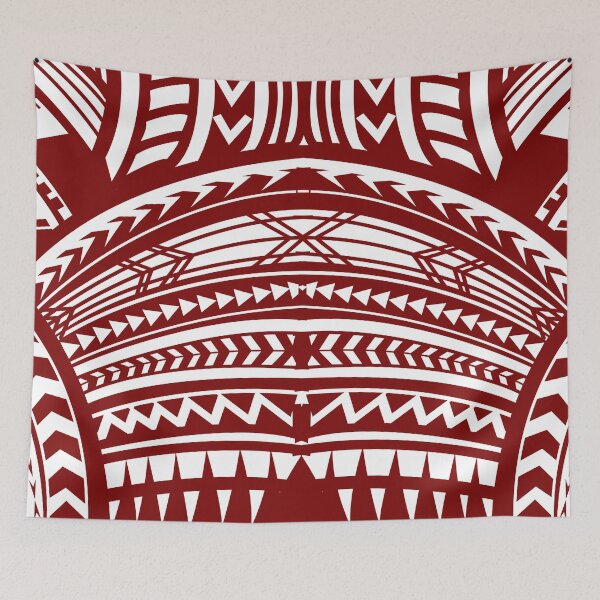 Item preview, red tribal  designed and sold by ARTSHACKPRINTS.
