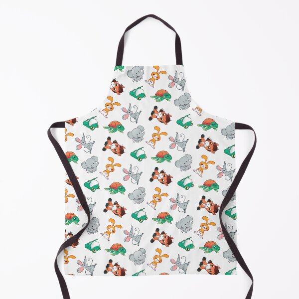 Item preview, Cute Animals Cartoon Pattern designed and sold by Cute and Funny Animal Art Designs.
