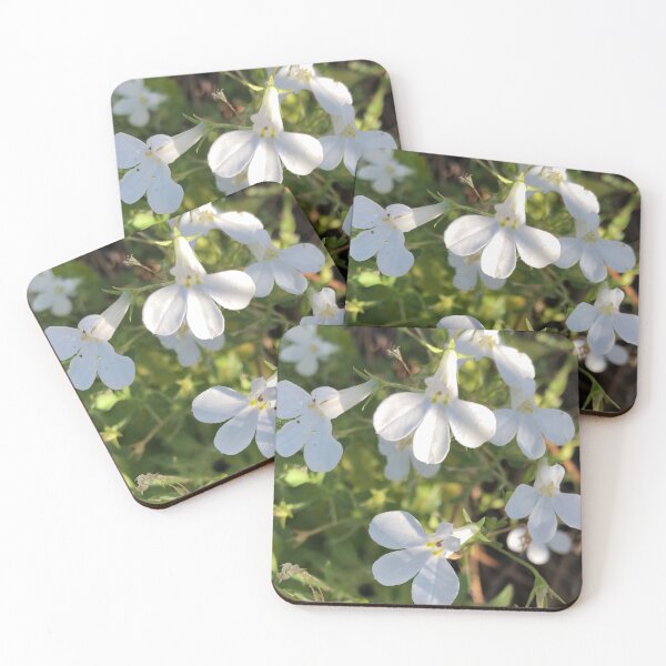Item preview, White Lobelias designed and sold by LCRobertsonArt.