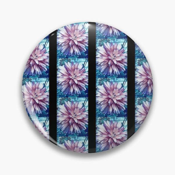 Item preview, Sweet Pink Flower with Blue - by Boo-da-chay designed and sold by Boo-da-chay.