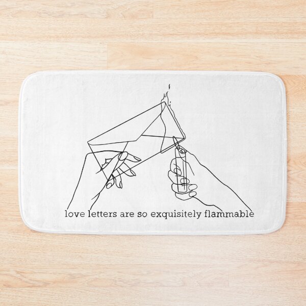 Item preview, Love Letters Are So Exquisitely Flammable designed and sold by StormLaBass.