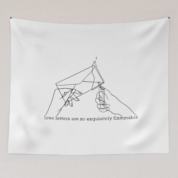 Item preview, Love Letters Are So Exquisitely Flammable designed and sold by StormLaBass.