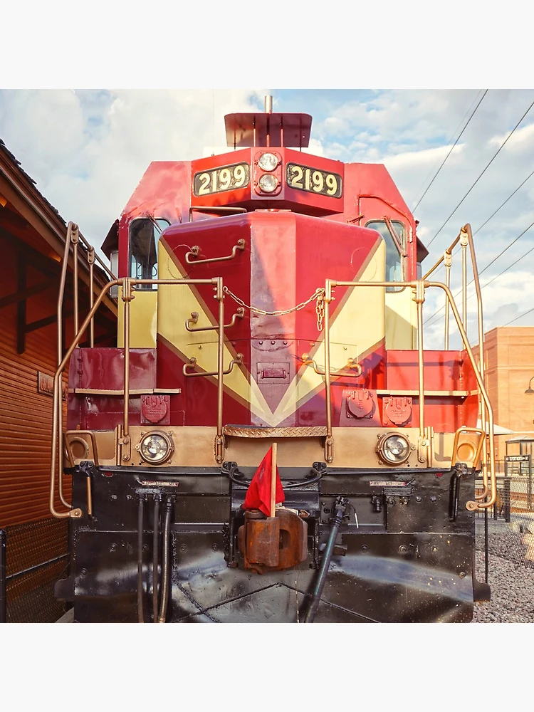 Thumbnail 4 of 4, Clock, Red Train Engine designed and sold by unsweetea.
