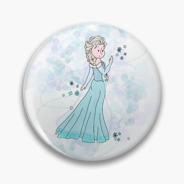 Item preview, Floral Arendale Ice Princess designed and sold by arterburnandco.