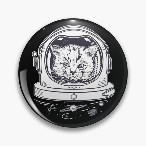 Item preview, astrocat cute cat designed and sold by Crazy Trendy Designs.