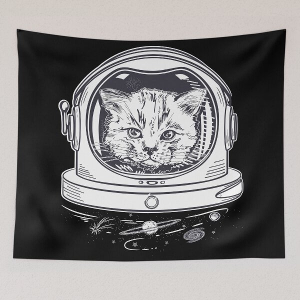 Item preview, astrocat cute cat designed and sold by Crazy Trendy Designs.