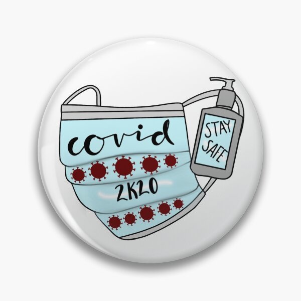 Item preview, COVID mask and hand sanitizer designed and sold by liamasaro.