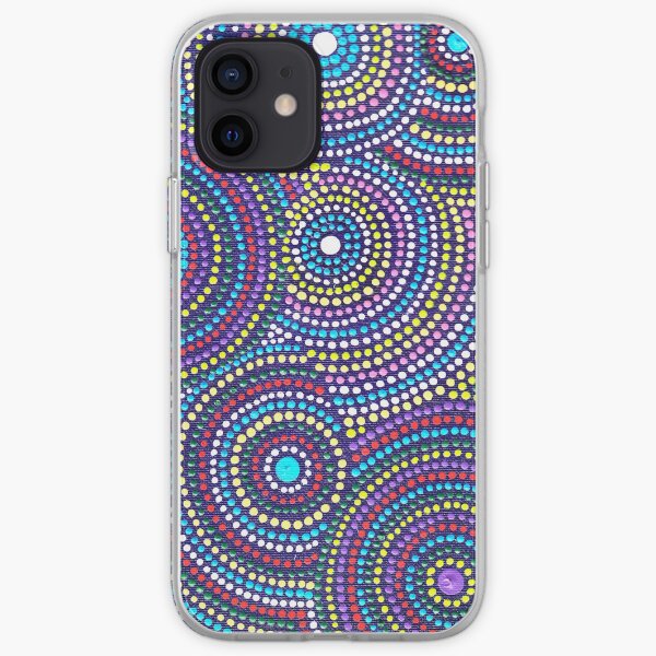 denthe dot circles case iPhone Soft Case
