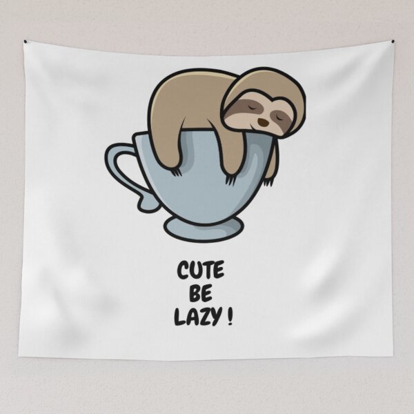 Item preview, CUTE BE LAZY! designed and sold by Blue  Dragon.