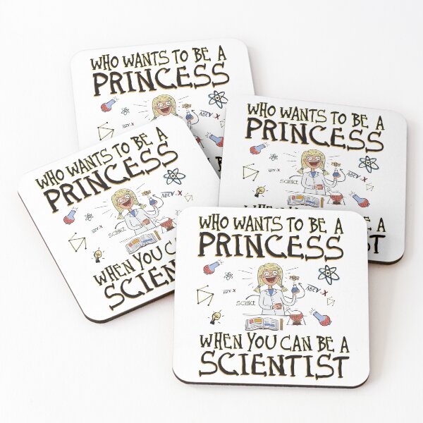 Item preview, Who wants to be a princess when you can be a scientist designed and sold by mouadli.