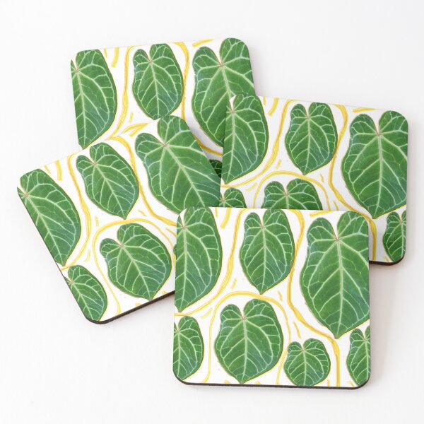 Item preview, Big Anthurium Leaves - Nature Garden designed and sold by Albaley.