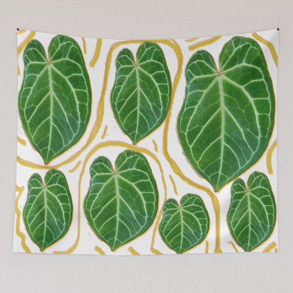 Item preview, Big Anthurium Leaves - Nature Garden designed and sold by Albaley.