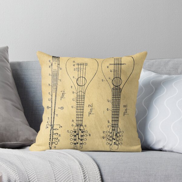 Item preview, Stringed Musicial Instrument Patent Art Blueprint Drawing designed and sold by peanutroaster.