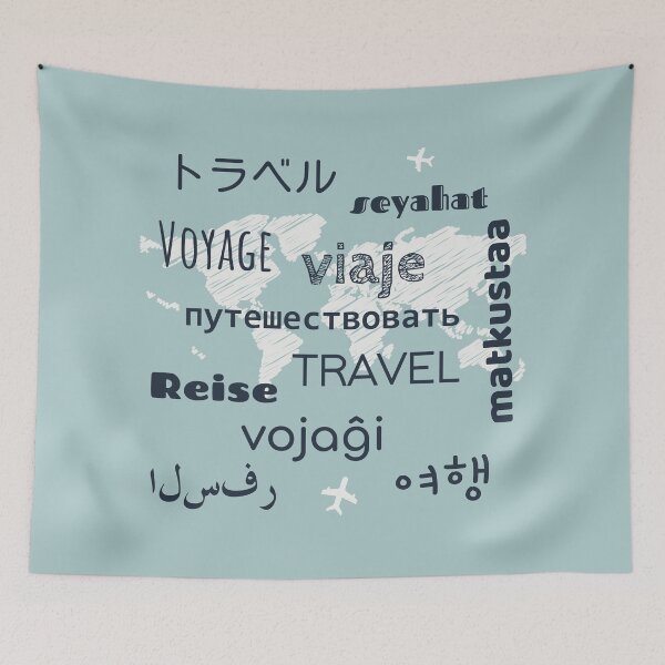 Item preview, Different Languages Pattern designed and sold by LaurenceLeela.