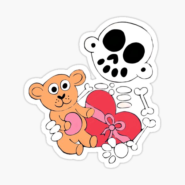 Zanoskull - Valentine gifts Sticker