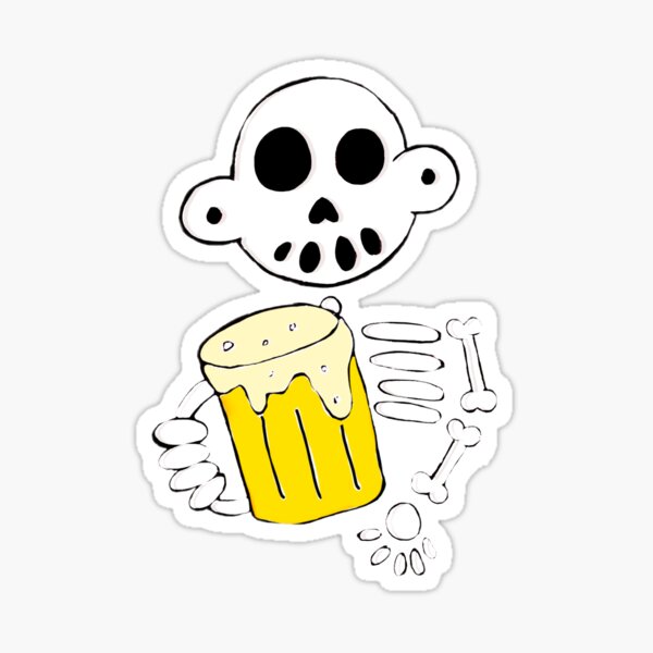 Zanoskull - Beer me Sticker
