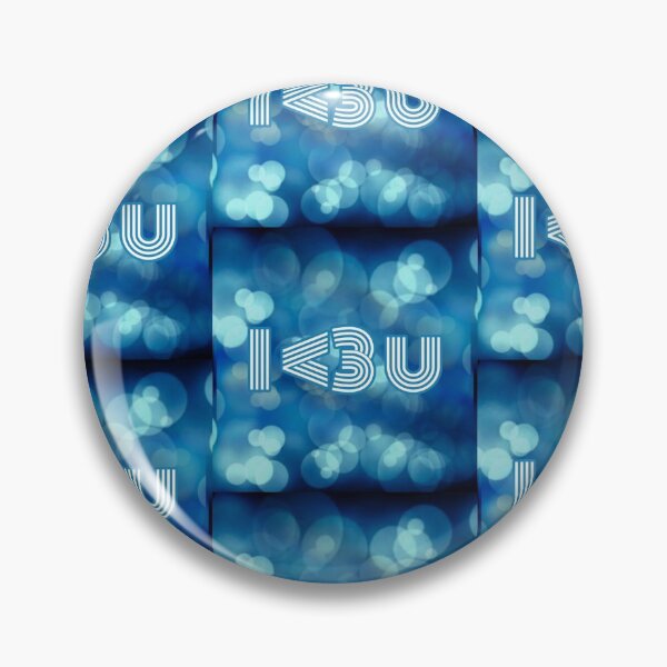 Item preview, I Heart You - I Love You - via Text Message in Blue by Boo-da-chay designed and sold by Boo-da-chay.