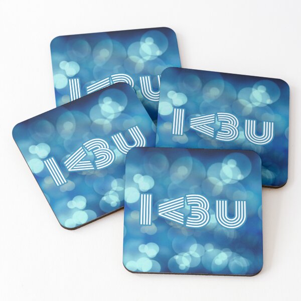 Item preview, I Heart You - I Love You - a través de un mensaje de texto en azul por Boo-da-chay designed and sold by Boo-da-chay.